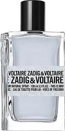 Оригінал Zadig & Voltaire This Is Him! Vibes Of Freedom 100 мл Туалетна вода - мініатюра 1
