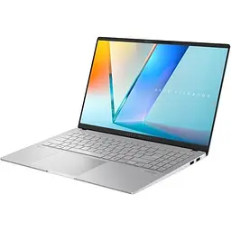 Ноутбук Asus Vivobook S 15 OLED S5507QA-MA064X, Qualcomm Snapdragon X1E-78-100, 3.4GHz, 15.6 2.8K, 120Hz, 32GB 8448MHz, SSD 1TB, Adreno, Windows 11 Pro - мініатюра 4