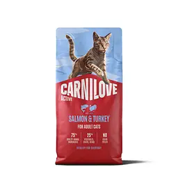Сухий корм для котів Carnilove Active Salmon & Turkey суперпреміум лосось та індичка 6 кг