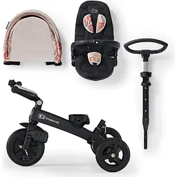 Триколісний велосипед Kinderkraft Easytwist Bird бежевий (00-00303592) - мініатюра 10