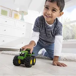 Машинка Трактор John Deere Kids Monster Treads з великими колесами зі світлом і звуком (46656) - мініатюра 7