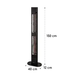Інфрачервоний обігрівач Blumfeldt Heat Guru 3000 (10035938) - мініатюра 2