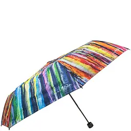 Жіноча складана парасолька механічна Art Rain 98 см різнобарвна - мініатюра 2