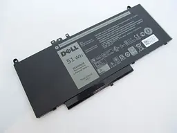 Акумулятор для ноутбука Dell Latitude E5550 G5M10, 6460 mAh (51Wh), 4cell, 7.4V, Li-Po, чорний - мініатюра 2