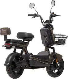Електроскутер Двомісний Corso Raven (800W; 60V/20Ah) Коричневий - мініатюра 3