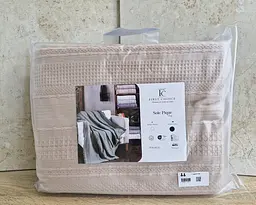 Турецьке вафельне покривало First Choice Sole 220x240 см Cappuccino - мініатюра 7