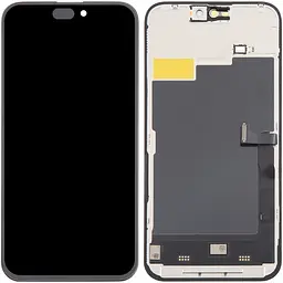 Дисплей iPhone 15 Pro Max чорний, TFT (In-Cell) RJ