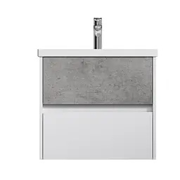 Тумба підвісна AM.P GEM S 60 см з умивальником (M91-FHX0602-WC0602BF38) - мініатюра 8
