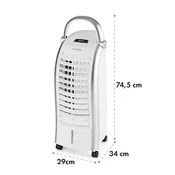 Мобільний кондиціонер вентилятор Klarstein Maxfresh 4 -в-1 (10029393) - мініатюра 6