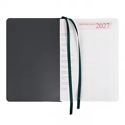 Щоденник діловий Leo Planner 2027 Whisky А5 твердий зелений 368 сторінок (252755) - мініатюра 6