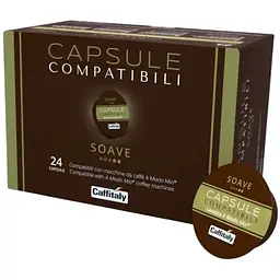 Кава в капсулах Ecaffe Soave 24 шт