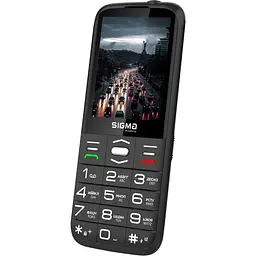 Телефон Sigma Comfort 50 Grace CF212 TYPE-C чорний - мініатюра 3