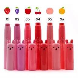 Тінт-бальзам для губ Tony Moly Petit Bunny Gloss Bars відтінок 01 (Juicy Strawberry) 2 г - мініатюра 8