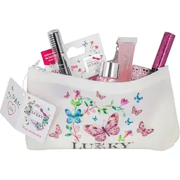 Косметичка Lukky 20х10 см матова біла (T18079) - мініатюра 2