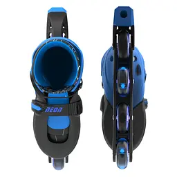 Роликові ковзани Neon Inline Skates розмір 34-37 сині (NT08B4) - мініатюра 3