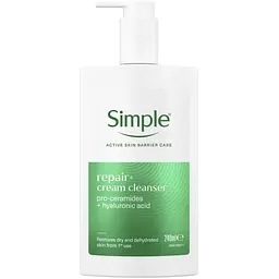 Засіб для вмивання відновлювальний Simple Active Barrier Replenishing Cream Cleanser 240 мл