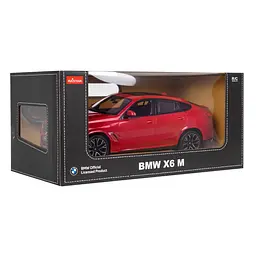 Машинка BMW X6 M червоний RASTAR модель 1:14 Автомобіль на дистанційному керуванні + пульт 2,4 ГГц - мініатюра 6
