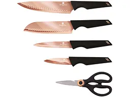 Набір ножів Berlinger Haus Black Rose Collection (BH-2652)