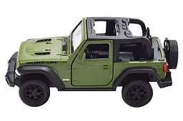 Іграшкова машинка позашляховик Jeep Wrangler Rubicon 2021 TechnoDrive 250339U зелений - мініатюра 5