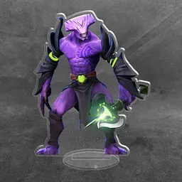 Акрилова колекційна фігурка Dota 2 (Faceless Void 1) 15 см - мініатюра 2