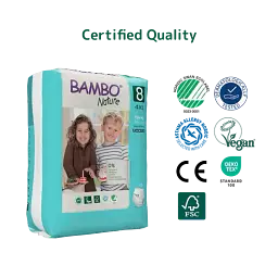 Еко-підгузки-трусики Bambo Nature Pants 8 (19+ кг) - мініатюра 2