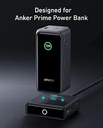 Мережевий зарядний пристрій Charging Base for Anker Prime 100W Black Anker teh0026816 - мініатюра 4