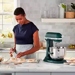 Планетарний міксер KitchenAid Artisan з підйомною чашею 6.6 л пальмовий (5KSM70SHXEPP) - мініатюра 14