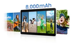 Планшет Samsung Galaxy Tab S10 Lite (X406) 10.9" 8ГБ, 256ГБ, 5G, 8000мА•год, Android, сірий - мініатюра 8