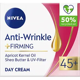 Дневной крем против морщин + упругость Nivea Anti-wrinkle Firming 45+ 50 мл