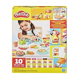 Набір для творчості Hasbro Play-Doh Весела кухня з масою для ліплення (G0538) - мініатюра 5