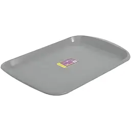 Піднос Stars Plast 36.6х26.3х3 мм сірий (94111/сір)
