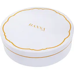 Набір тарілок Hanna Home 27 см 6 шт. білий (922-051) - мініатюра 3