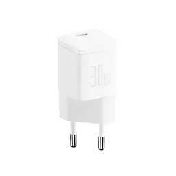 Мережевий зарядний пристрій Baseus Cube Pro Fast Charger 1C 30W EU білий
