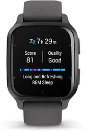 Смарт-годинник Garmin Venu Sq 2 Slate Aluminium Bezel with Shadow Grey Case and Silicone Band [010-02701-10] [78781] - мініатюра 4