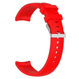 Силіконовий ремінець Watchbands Galaxy для Samsung Watch 42mm Samsung Gear Sport - червоний (WB003GALAXYRED) - мініатюра 2