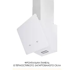 Витяжка декоративна похила Weilor Aura Wds 53 White - мініатюра 2