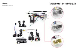 Штатна автомагнітола EasyGo M9-4-64-HCRVN QLED Honda CR-V 2012-2017 - мініатюра 2