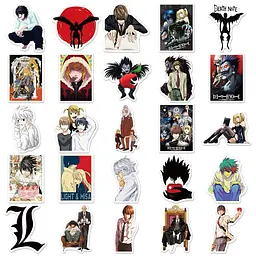 Стікерпак GeekLand Death Note 50 штук - мініатюра 3