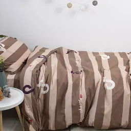 Постільна білизна ТЕП Soft Dreams Line Brown 50x70 підліткова коричнева - мініатюра 2