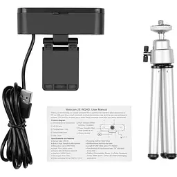 Веб-камера 2E WQHD 2К USB Black [2E-WC2K] [100287] - мініатюра 8