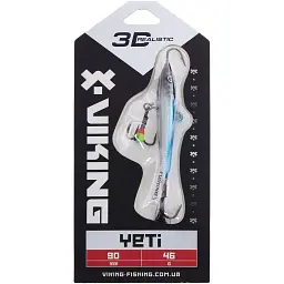 Балансир Viking Fishing Yeti Ice Jig 90mm 46.0g #3 Light Blue Glam - мініатюра 2