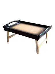 Складаний кавовий столик для сніданку в ліжко 42×28×17 см №2