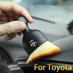 Щітка з логотипом Toyota для чищення салону автомобіля - мініатюра 4