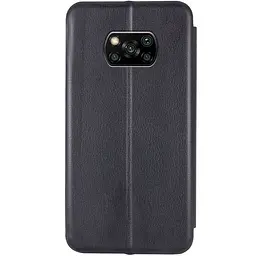 Шкіряний чохол-книжка Classy для Xiaomi Poco X3 NFC / Poco X3 Pro Чорний - мініатюра 2