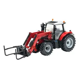 трактор Britains Massey Ferguson 1:32 метал пластик червоний чорний - мініатюра 2