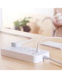 Мережний фільтр Xiaomi Power Strip 6 розеток 1.8m CXB6-1QM - мініатюра 4