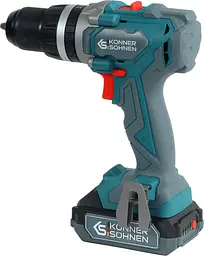 Konner & Sohnen Set of two cordless tools KS IDISD 20V SET 2 PLUS 20V impact screwdriver-drill, impact screwdriver KS ISD20V-260-4, ZP 2A battery 2x2A·h case 6kg - мініатюра 8