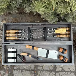 Подарунковий набір Mzavod Майстер BBQ темна текстура - мініатюра 5