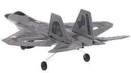 Літак винищувач на радіокеруванні дитячий Ramiz Raptor F-22 з LED-підсвіткою - мініатюра 4