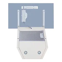Витяжка декоративна похила MINOLA HVS 6242 IV 700 LED - мініатюра 7